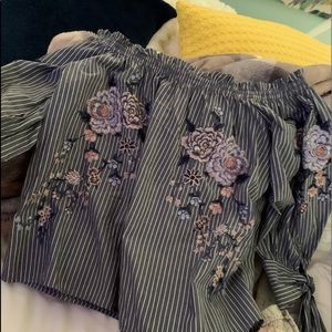 Off the shoulder top